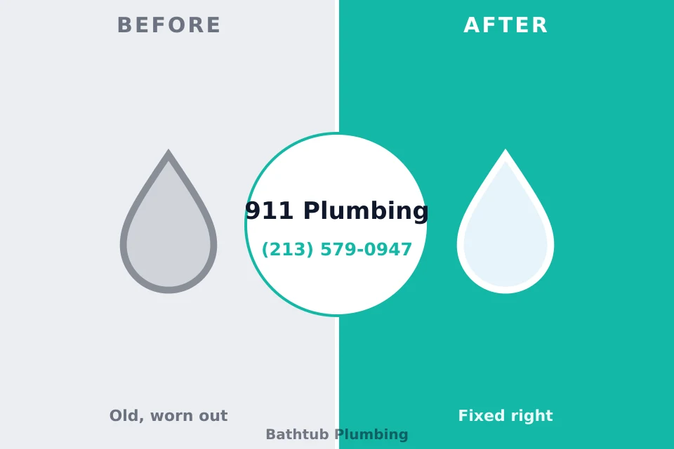 Before and after: plumbing company Point Roberts, WA